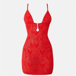 Posted Girl Red Scarlett Dress
